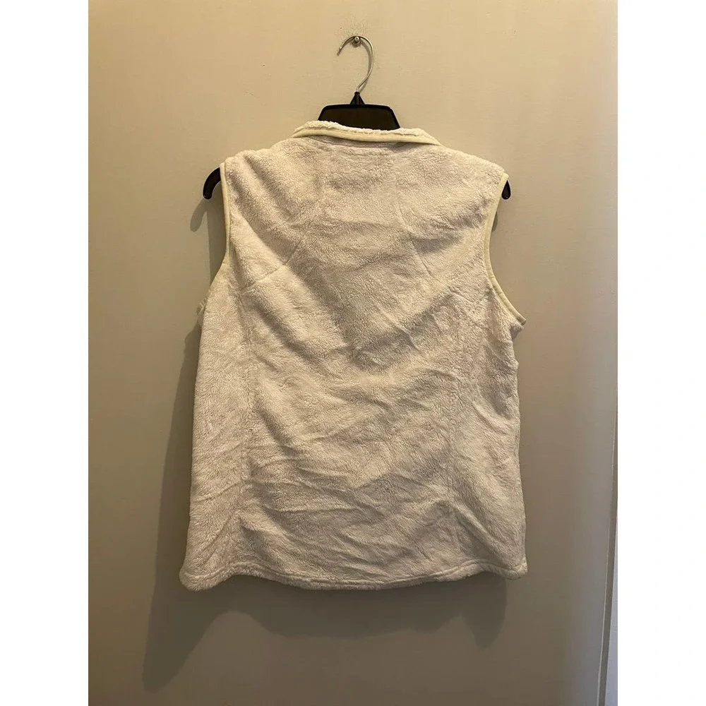 North face Fuzzy Vest womens XL‎